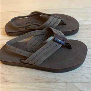 Kids Rainbow Flip Flops NWT